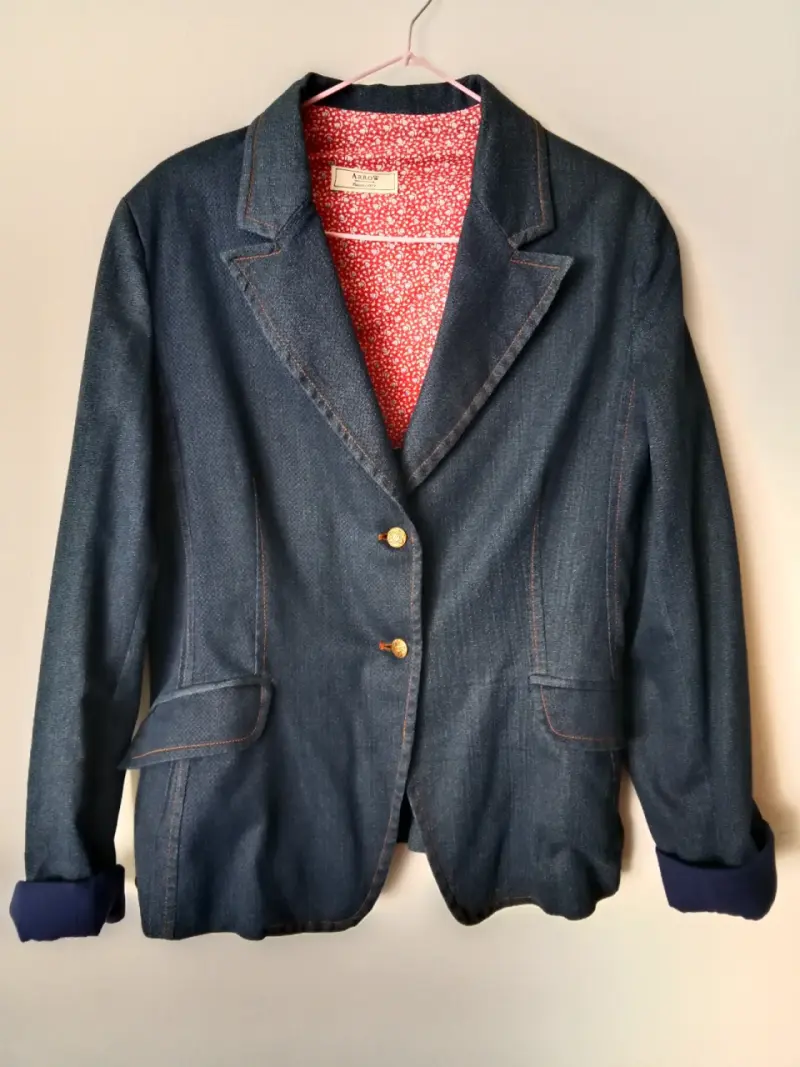 Blazer denim azul mujer Arrow - 1
