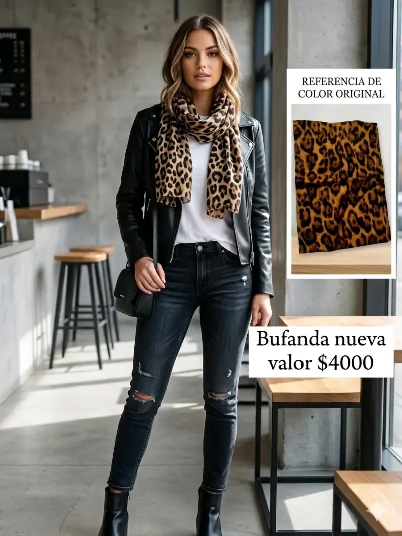 Chalecos, chaquetas, calzado y bufanda - 3