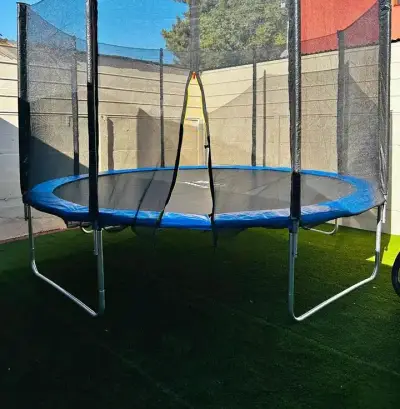 Trampolín con red de seguridad - miniatura 2