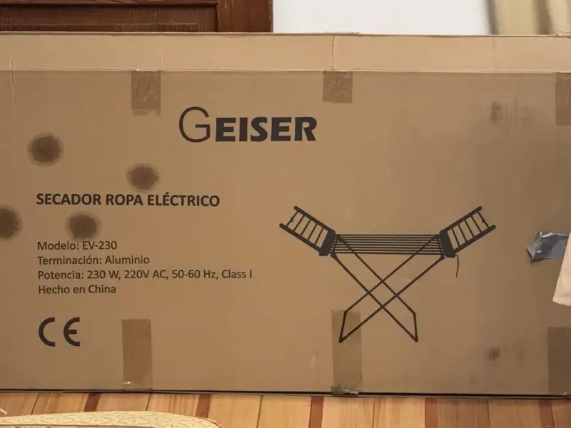 Secador ropa eléctrico - 2