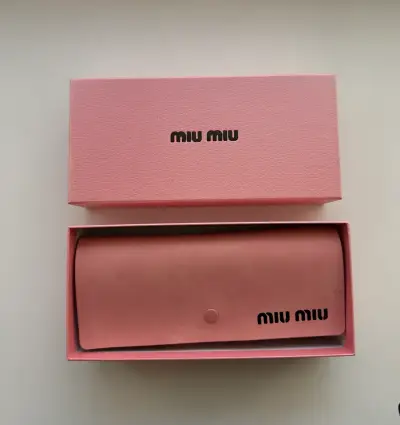 Gafas de sol Miu Miu doradas - miniatura 2