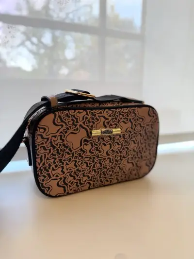 Cartera Tous negro y dorado - miniatura 5