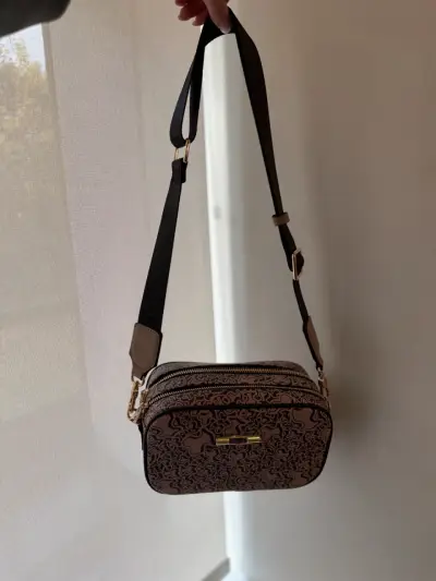 Cartera Tous negro y dorado - miniatura 6