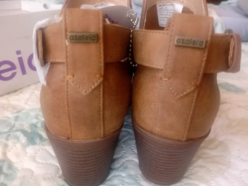 Botines color camel talla 39 - 2