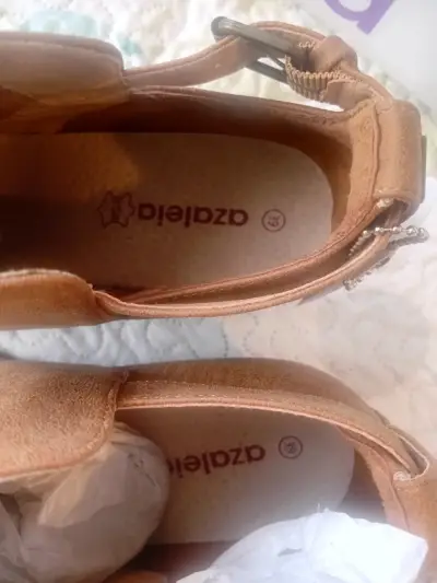 Botines color camel talla 39 - miniatura 4