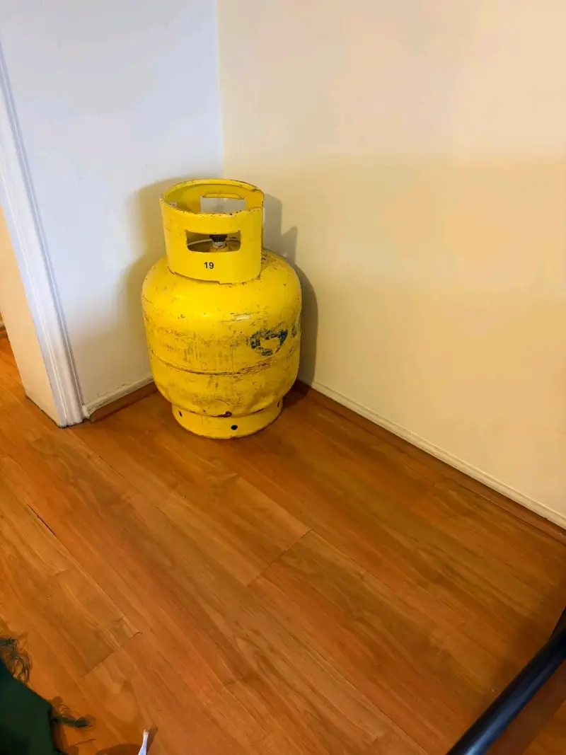 Balón de gas amarillo