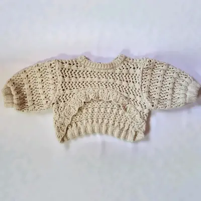 Sweater tejido beige Zara(retorno) - miniatura 2