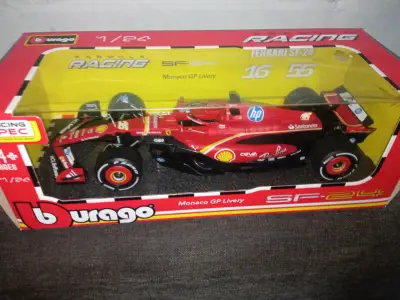 Set de autos de carreras Bburago formula 1 - miniatura 2