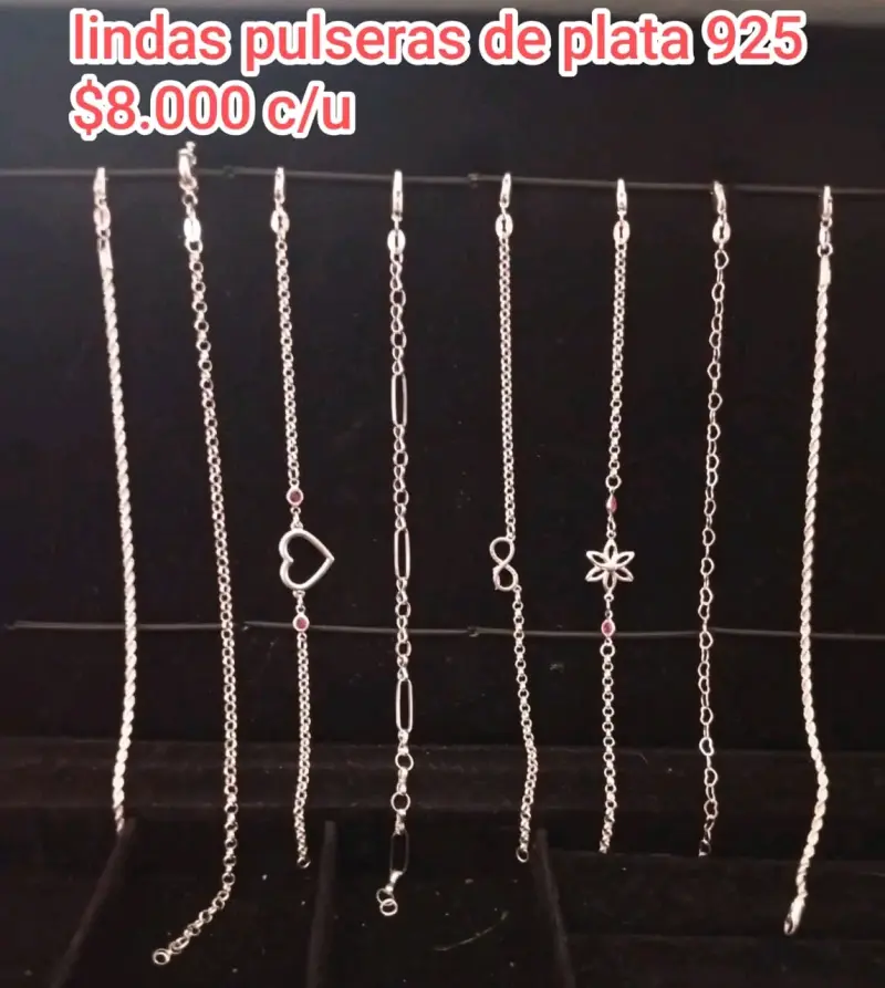 Pulseras de plata 925 - 1