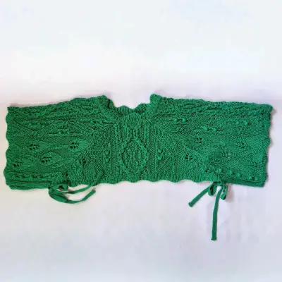 Chaleco verde de punto Zara(retorno) - miniatura 2