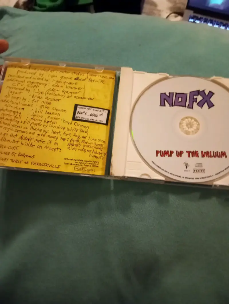 CD NOFX - Pump Up The Valuum (Original / IMPECABLE - 2