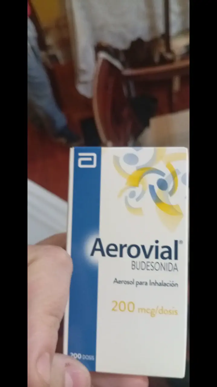 Aerosol Aerovial Budesonida 200 mcg