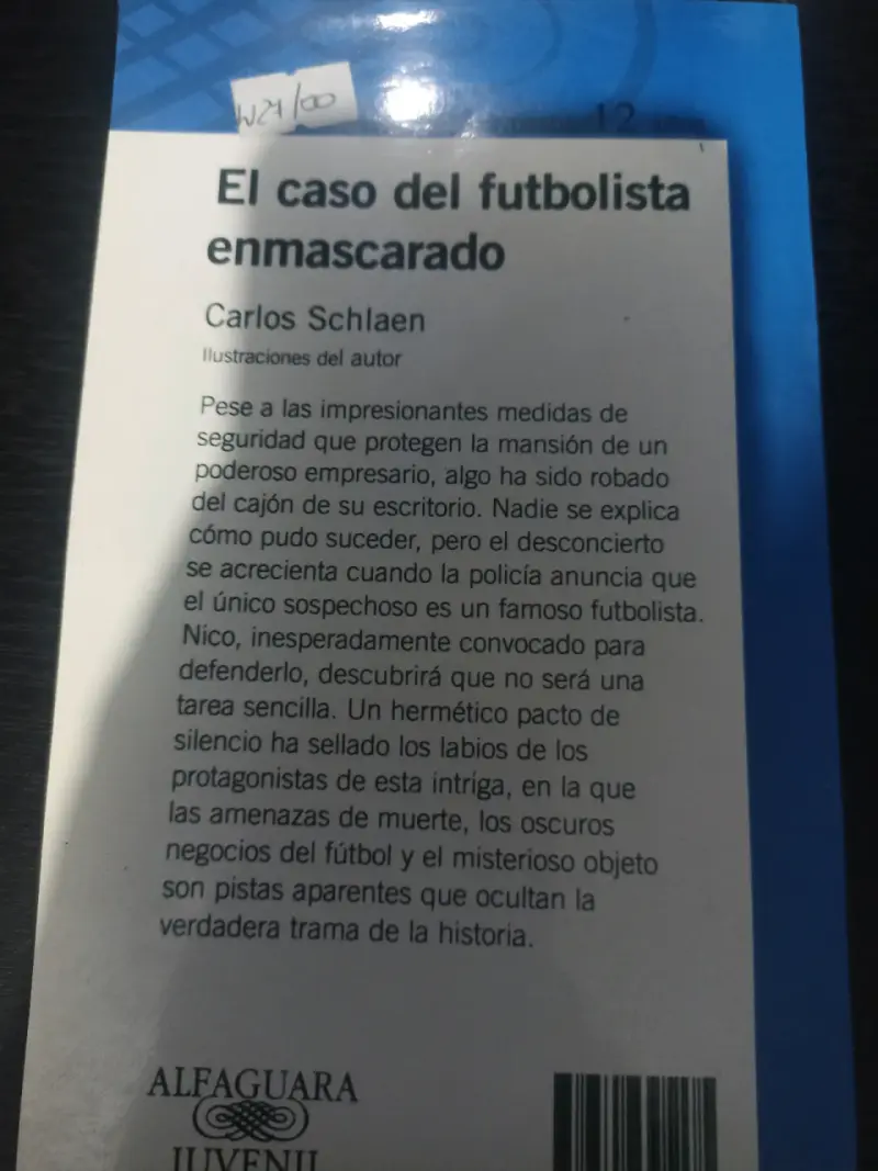 Libro El caso del futbolista enmascarado - 2