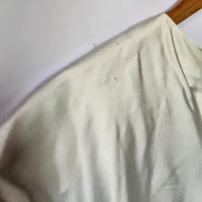 Vestido seda beige elegante Zara(retorno) - miniatura 5