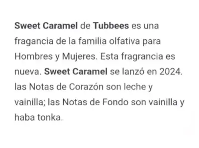 Perfume Tubbees Sweet Caramel - miniatura 3