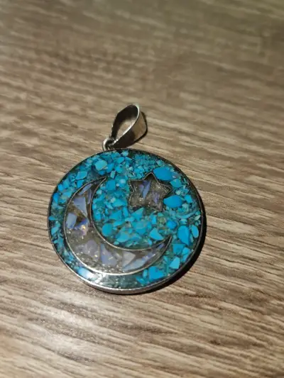 Anillo y colgante turquesa - miniatura 3