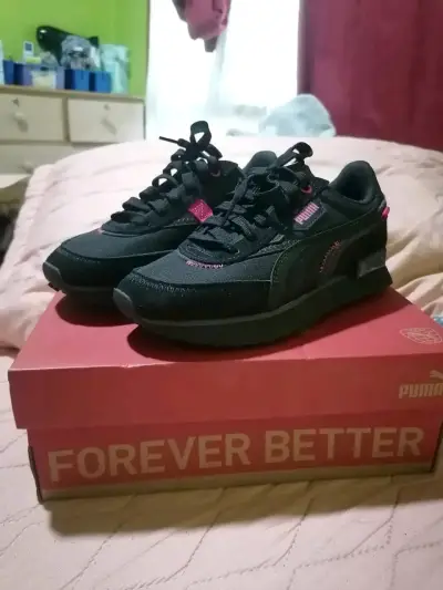 Zapatillas deportivas negras Puma - miniatura 2
