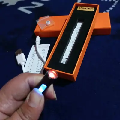 Encendedor USB recargable negro - miniatura 5