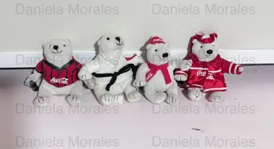 Osos de peluche Coca-Cola coleccionables - miniatura 1