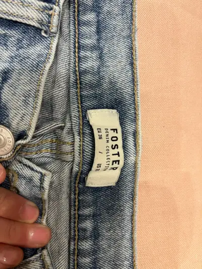 Jeans azul claro Foster - miniatura 1