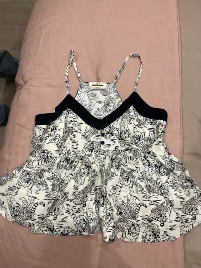 Blusa Americano estampado tigre - miniatura 1
