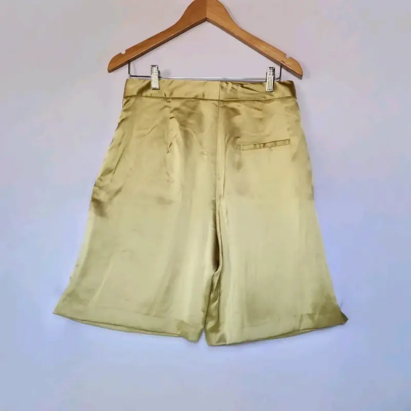 Bermuda satinadas verde Zara(retorno) - 2