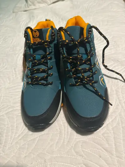 Botas infantiles azul y amarillo - miniatura 2