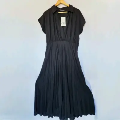 Vestido negro Zara(retorno) - miniatura 1