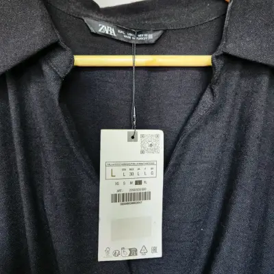 Vestido negro Zara(retorno) - miniatura 3