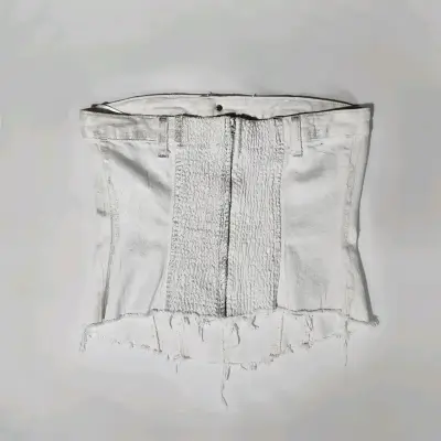 Top corsé blanco Zara(retorno) - miniatura 3