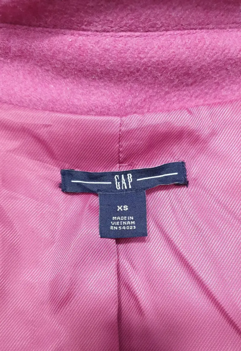 Chaqueta de lana rosada - 3