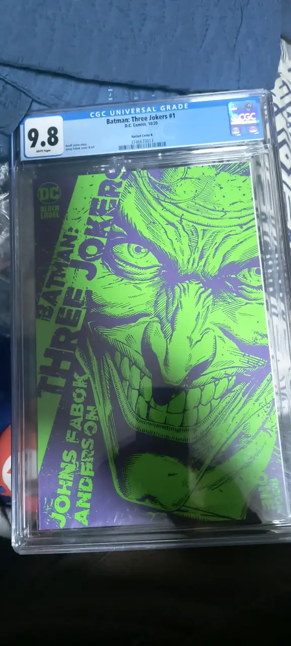 Cómic Batman: Three Jokers #1 CGC 9.8