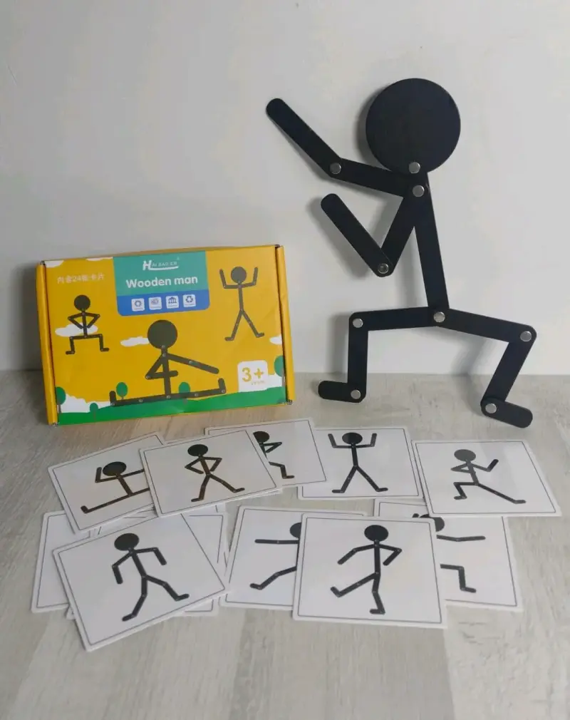 Set educativo de madera Montessori