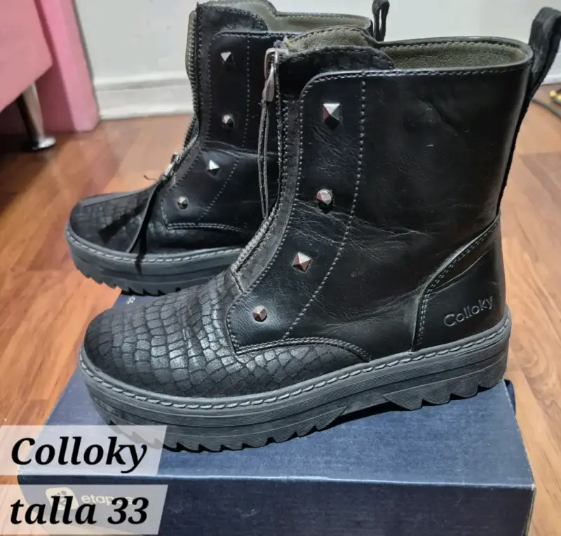 Zapatillas Converse negras talla 33 - 2