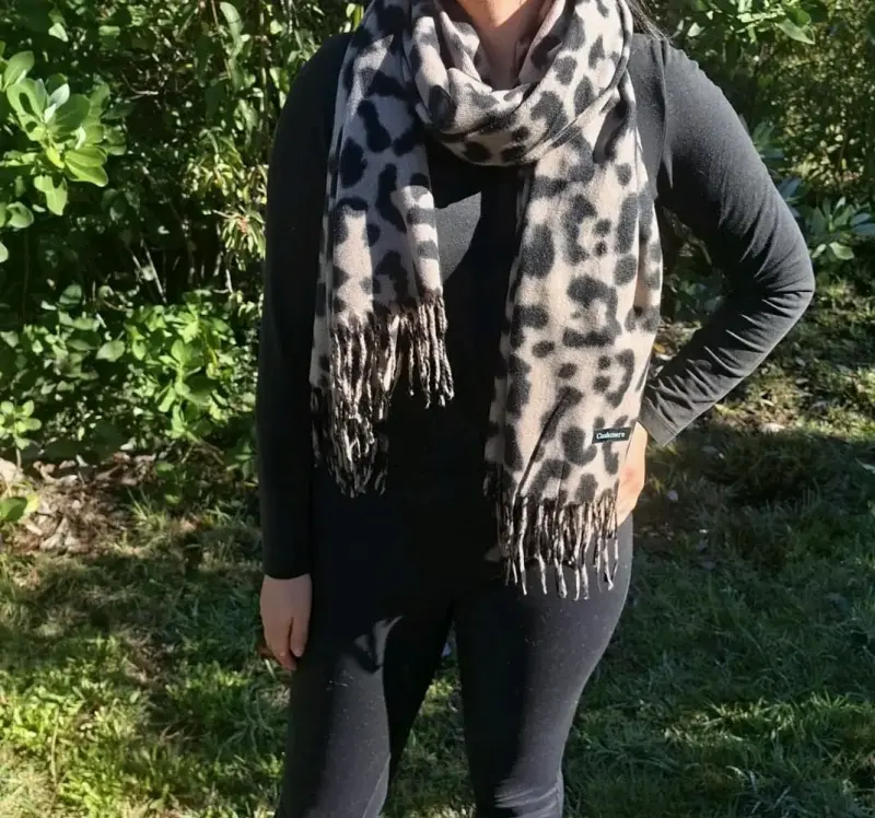 Bufanda estampado animal print - 1