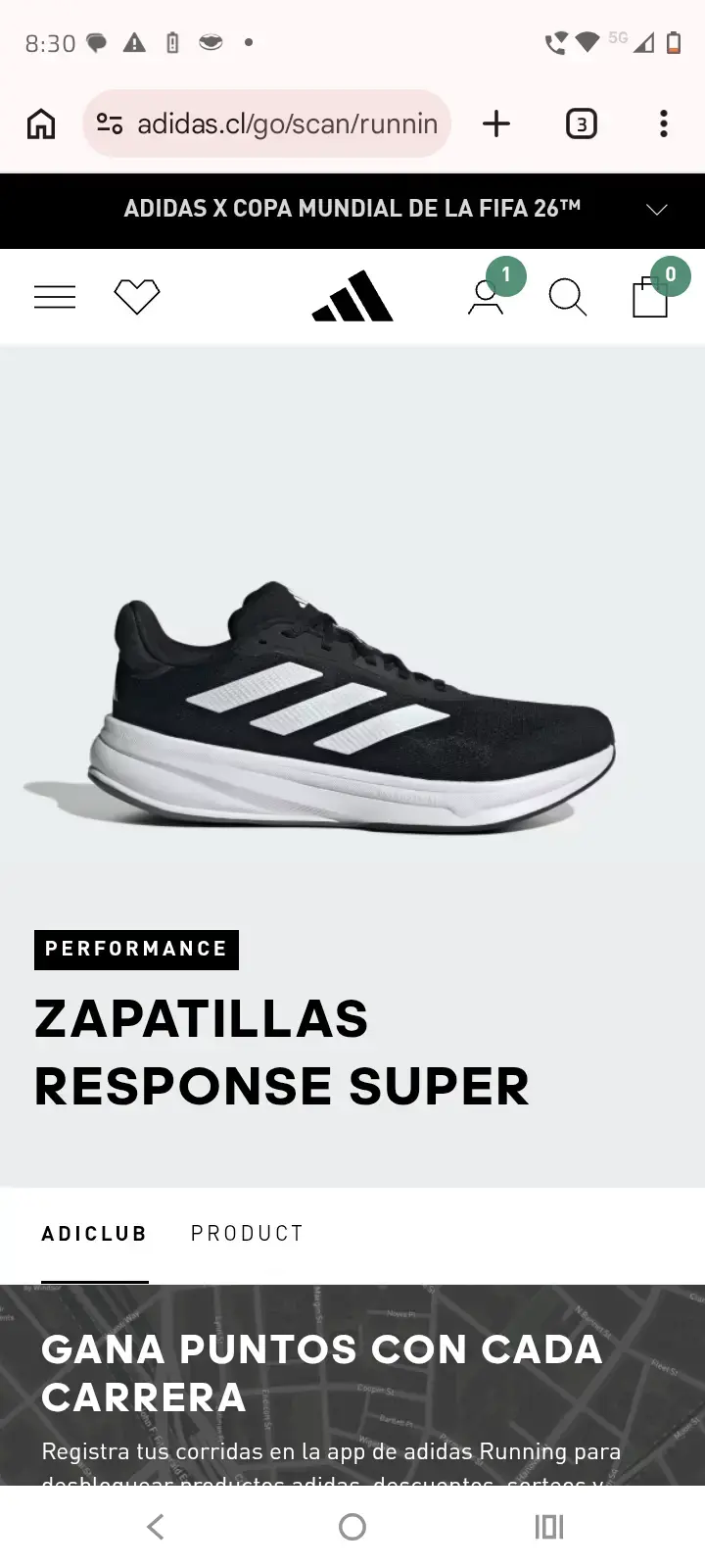 Zapatillas Adidas Response Super - 1