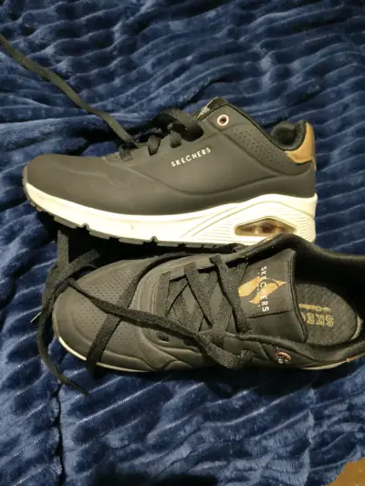 Zapatillas Skechers negras - miniatura 3