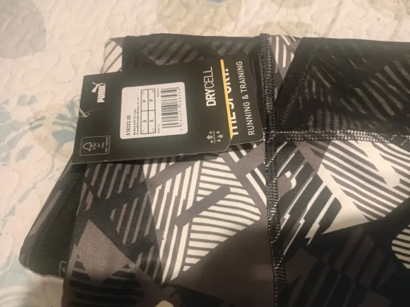 Calza deportiva estampado negro mujer talla S - 3