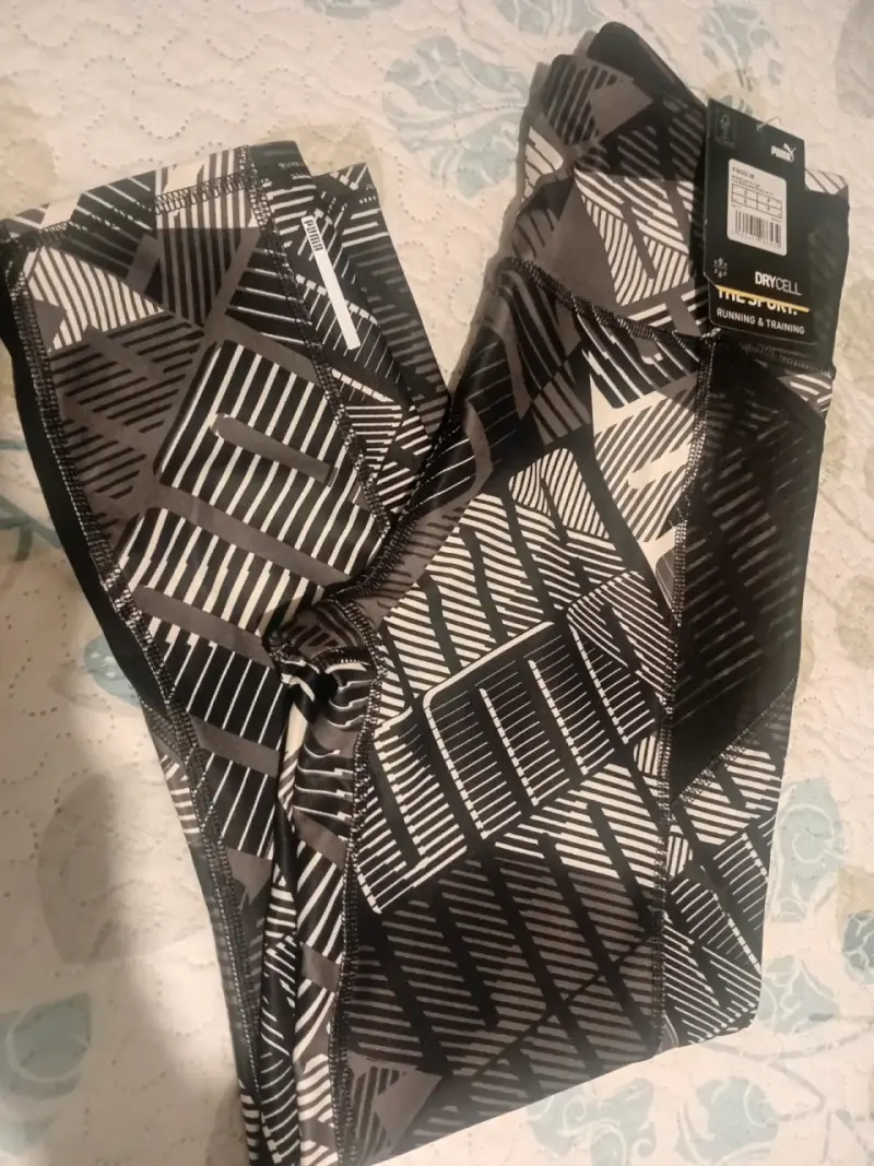 Calza deportiva estampado negro mujer talla S - 4