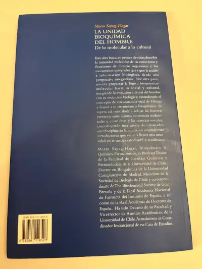 La Unidad Bioquímica del Hombre, Mario Sapag-Hagar - miniatura 2