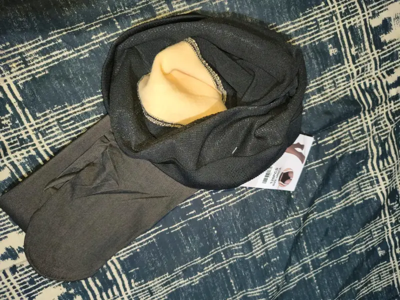 Pantys efecto piel con faja - 3