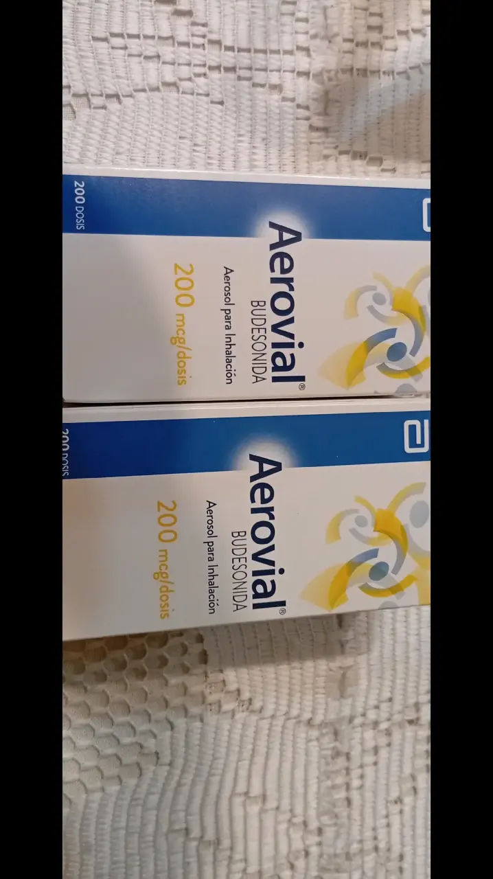 Aerosol Aerovial Budesonida 200 mcg