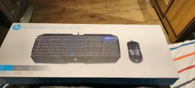 Teclado y mouse gamer HP GK1100 - miniatura 1