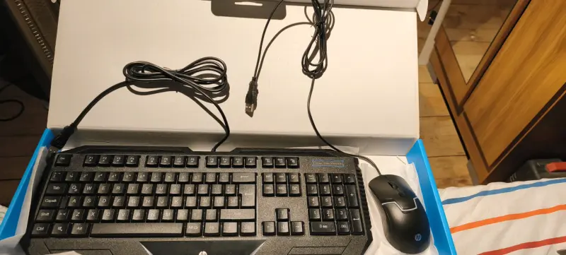 Teclado y mouse gamer HP GK1100 - 3