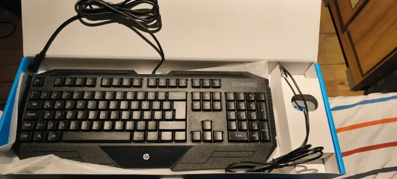 Teclado y mouse gamer HP GK1100 - 4