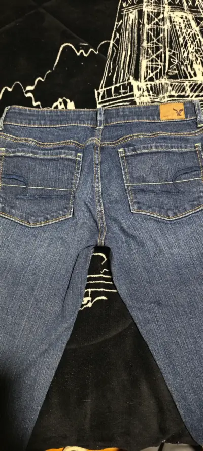 Jeans American Eagle azul - miniatura 2