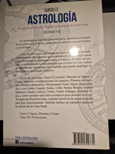 Libro Curso de Astrología Tomo II - miniatura 2