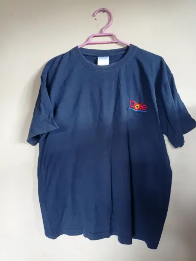 Polera azul con bordado Dole - miniatura 2