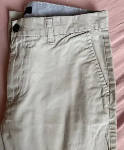 Pantalones gris casuales - miniatura 1
