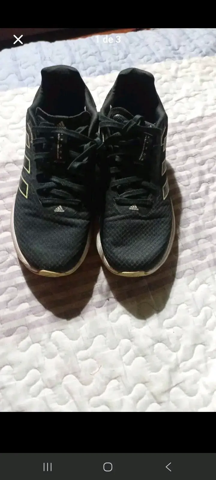 Zapatillas negras Adidas usadas - 2